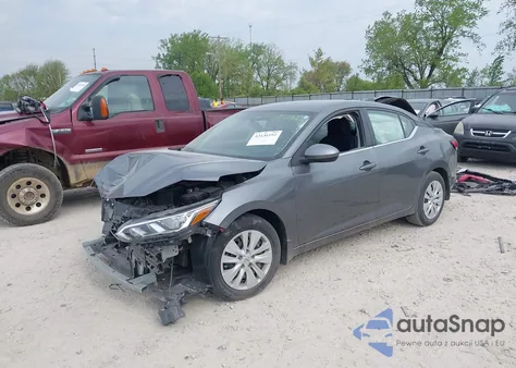 2022 Nissan Sentra S Xtronic Cvt из США, поврежденный, VIN 3N1AB8BV0NY281819